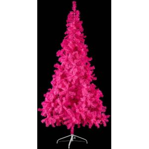 Fuchsia kerstboom - 210cm