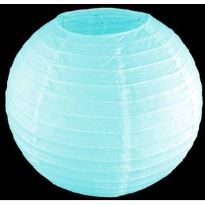 Blauwe lampion - Brandvertragend - 25cm