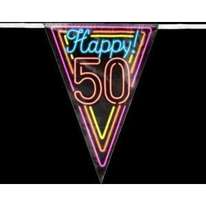 Vlaggenlijn neon - 50 jaar