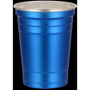 Aluminium red cups - 52cl - Blauw