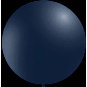 Donkerblauwe ballonnen - Rond - 30cm