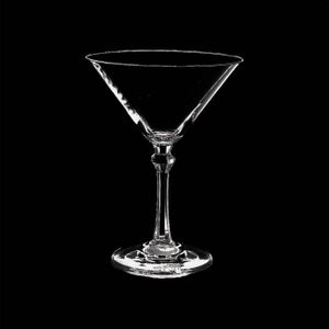 Kunststof Martini glazen - 20cl - Transparant