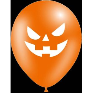 Halloween ballonnen - Pompoen - 30cm
