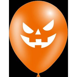 Halloween ballonnen - Pompoen - 30cm