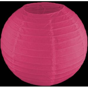 Fuchsia lampion - Brandvertragend - 40cm