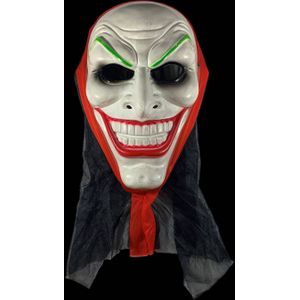 Halloween masker - Horror joker - Kunststof