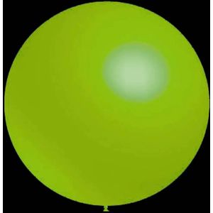 Lime groene ballonnen - 91cm