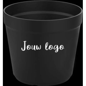 Herbruikbare koffiebekers bedrukken Circulware – 20cl – Zwart | 1 drukkleur