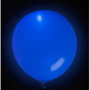 LED ballon blauw