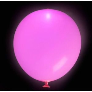 Roze ballonnen - LED - 30cm