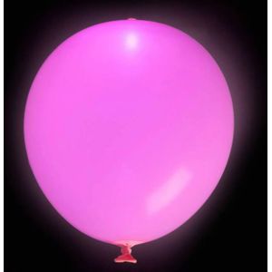 Roze ballonnen - LED - 30cm