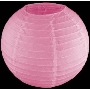 Roze lampion - 76cm