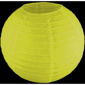 Gele lampion - Brandvertragend - 40cm