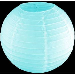 Blauwe lampion - Brandvertragend - 40cm