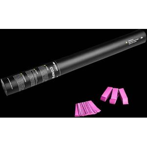 Roze confetti shooter - 50cm