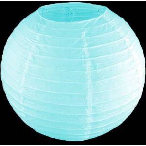 Blauwe lampion - Brandvertragend - 40cm
