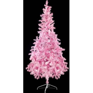 Baby roze kerstboom - 210cm