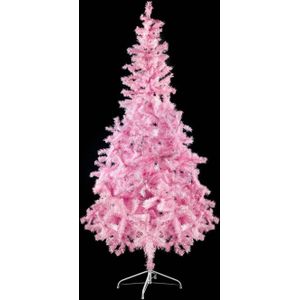 Baby roze kerstboom - 210cm