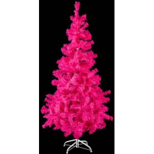 Fuchsia kerstboom - 150cm