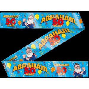 Afzetlint Abraham cartoon - 50 jaar