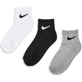 Nike - Kids Crew 3 Pack - Unisex Sokken - Wit