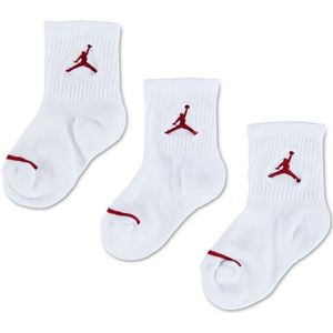 Nike - Jhn Jordan Jumpman Crew 001 - Sokken - Wit - Set van 3