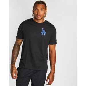 New Era Mlb Los Angeles Dodgers Heren T-shirts - Zwart  - Katoen Jersey - Foot Locker