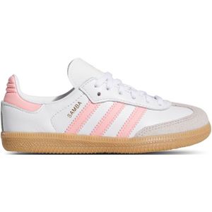 Adidas Samba Unisex Schoenen - Wit - Maat: 30.5 - Leer - Foot Locker