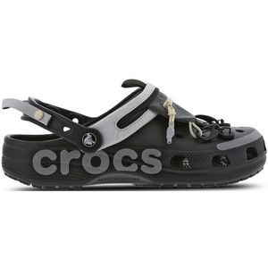 Crocs Classic Heren Slippers en Sandalen - Zwart  - Rubber - Foot Locker