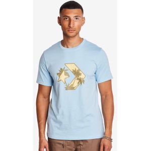 Converse Star Chevron Heren T-shirts - Blauw  - Foot Locker