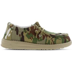 HEYDUDE Wally Youth Camouflage Unisex Schoenen - Multi  - Canvas - Foot Locker