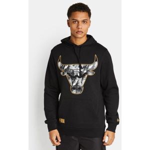 New Era NBA Heren Hoodies - Zwart  - Foot Locker