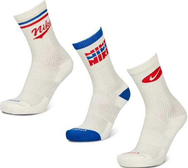 Nike - Everyday Cushioned - Sokken - Bruin - 3 Pack