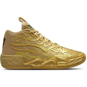 PUMA - MB.04 - Basketbalschoenen - Zwart/Goud