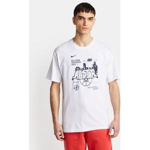 Nike NBA Heren T-shirts - Wit  - Foot Locker