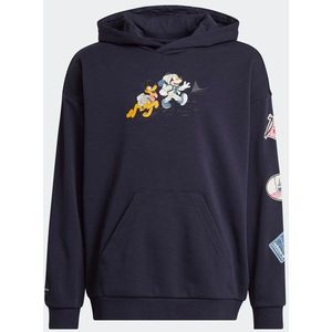 Adidas Originals Mickey Mouse Over The Head Hoody Unisex Hoodies - Blauw  - Foot Locker