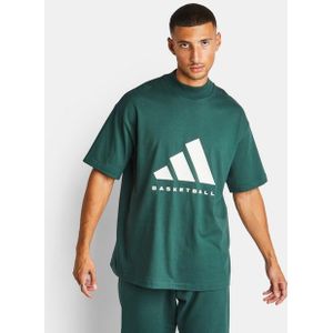 Adidas One Bball Tee Heren T-shirts - Groen  - Foot Locker