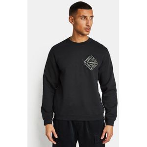Converse All Star Heren Sweatshirts - Zwart  - Katoen Fleece - Foot Locker