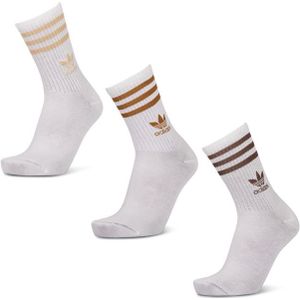 Adidas - Mid Cut Crew - Sokken - Wit - Set van 3 paar