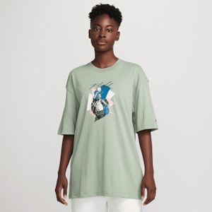 Jordan Gfx Dames T-shirts - Groen  - Foot Locker