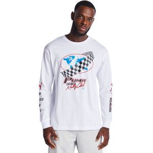 Puma Classics Heren T-shirts - Wit - Maat: S - Katoen Jersey - Foot Locker