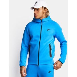 Nike Tech Fleece Heren Hoodies - Blauw  - Foot Locker