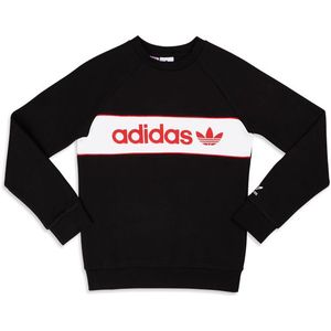 Adidas New York Unisex Sweatshirts - Zwart  - Katoen Fleece - Foot Locker