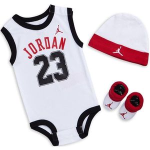 Jordan 23 3 Pc Unisex Geschenksets - Wit  - Katoen Jersey - Foot Locker