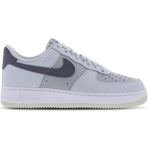 Nike Air Force Heren Schoenen - Grijs  - Leer - Foot Locker