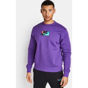 Nike Club Heren Sweatshirts - Paars  - Foot Locker
