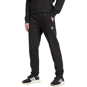 Adidas Essentials Heren Broeken - Zwart  - Katoen Fleece - Foot Locker