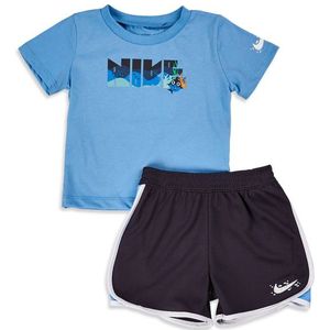 Nike Gfx Unisex Trainingspakken - Blauw  - Katoen Jersey - Foot Locker