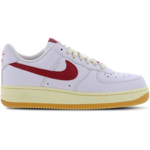 Nike Air Force Dames Schoenen - Wit  - Leer, Textil - Foot Locker