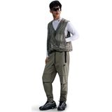 Nike - Tech Sportswear - Trainingsbroek - Grijsgroen/Zwart - Nylon/Elastaan